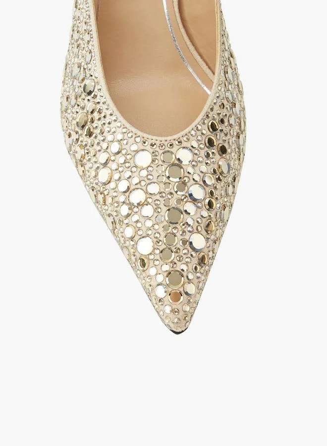 Celeste GOLD Women Kitten Heel Shoes for Women | Best Price UAE