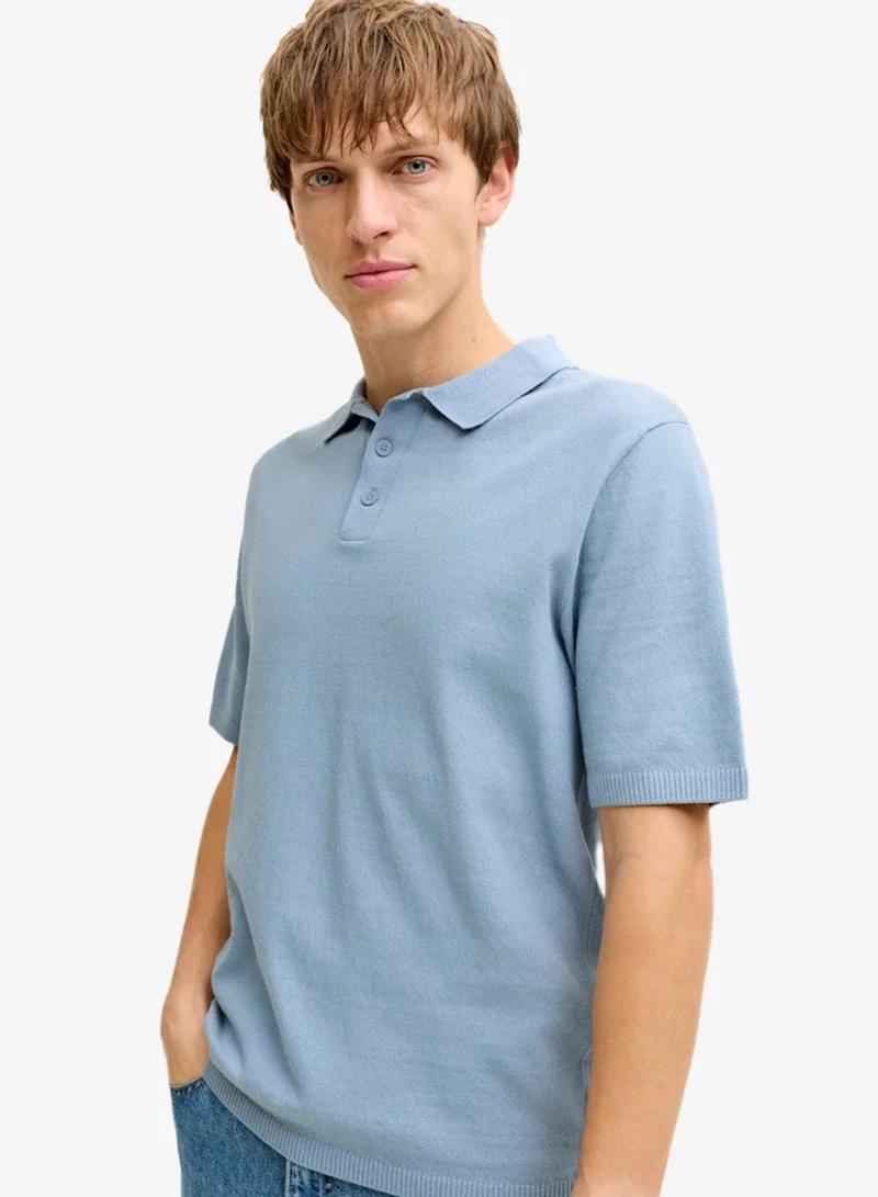 جاي جاي ريبل بولو أساسي محبوك ملائم