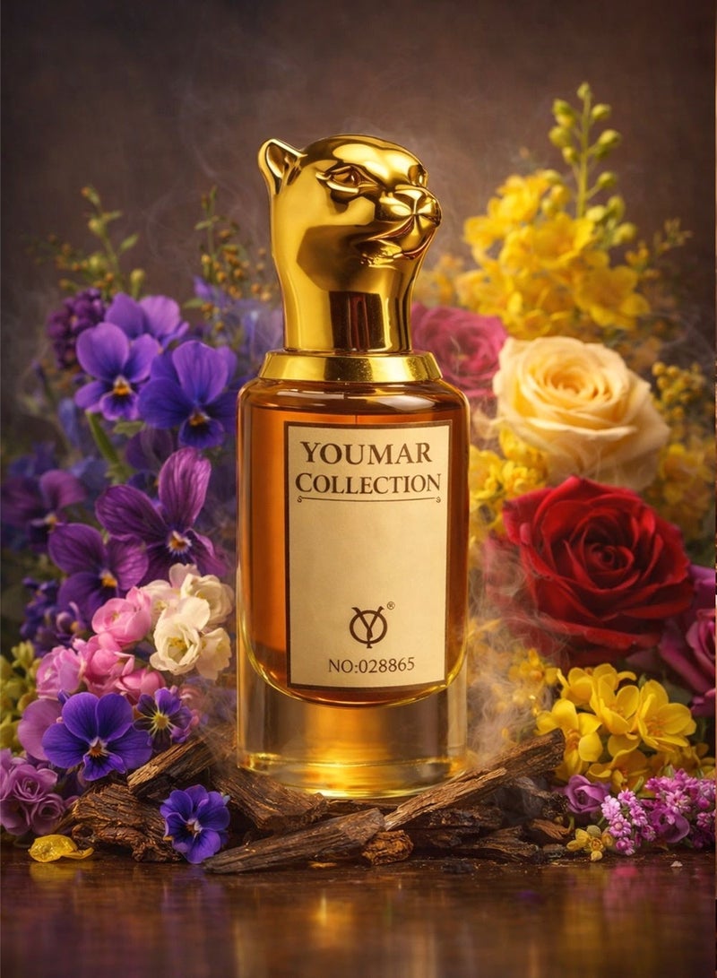 يومار عطر زهري فاخر للنساء | يوماَر كولكشن رقم 8865 | رائحة أنيقة بنفحات متبلة منعشة وخشبية وزهرية صفراء 25 مل - Image 1