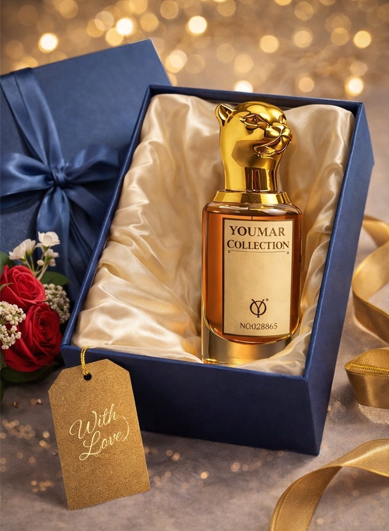 يومار عطر زهري فاخر للنساء | يوماَر كولكشن رقم 8865 | رائحة أنيقة بنفحات متبلة منعشة وخشبية وزهرية صفراء 25 مل - Image 4