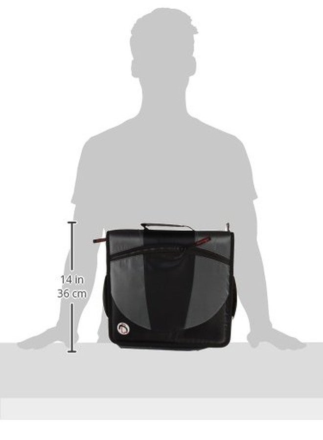 Case it Dual-100 Dual Binder 2-in-1 Zipper Binder (Color Varies) - Image 2