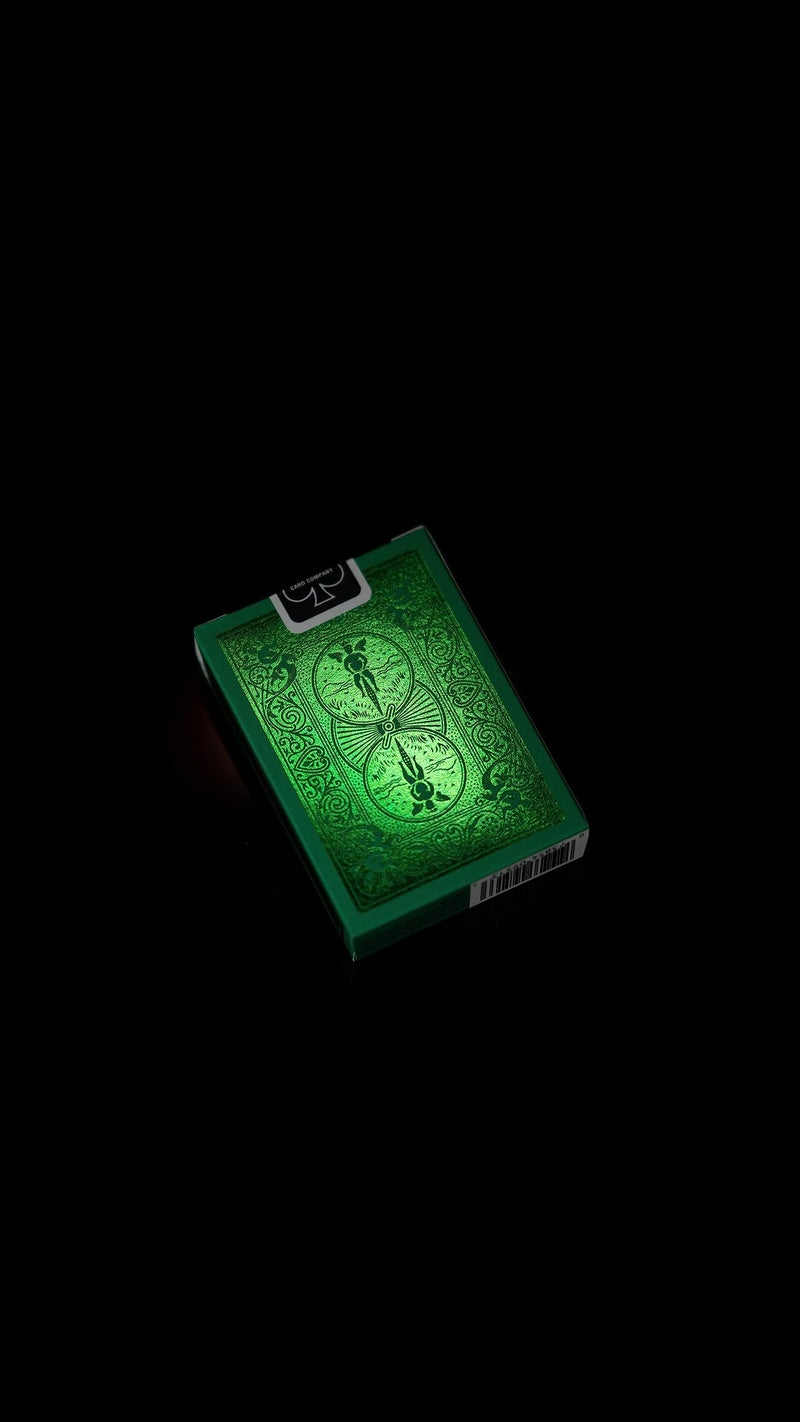 Bicycle Metalluxe Green Playing Cards - Premium Metal Foil Finish - Poker Size - Image 4