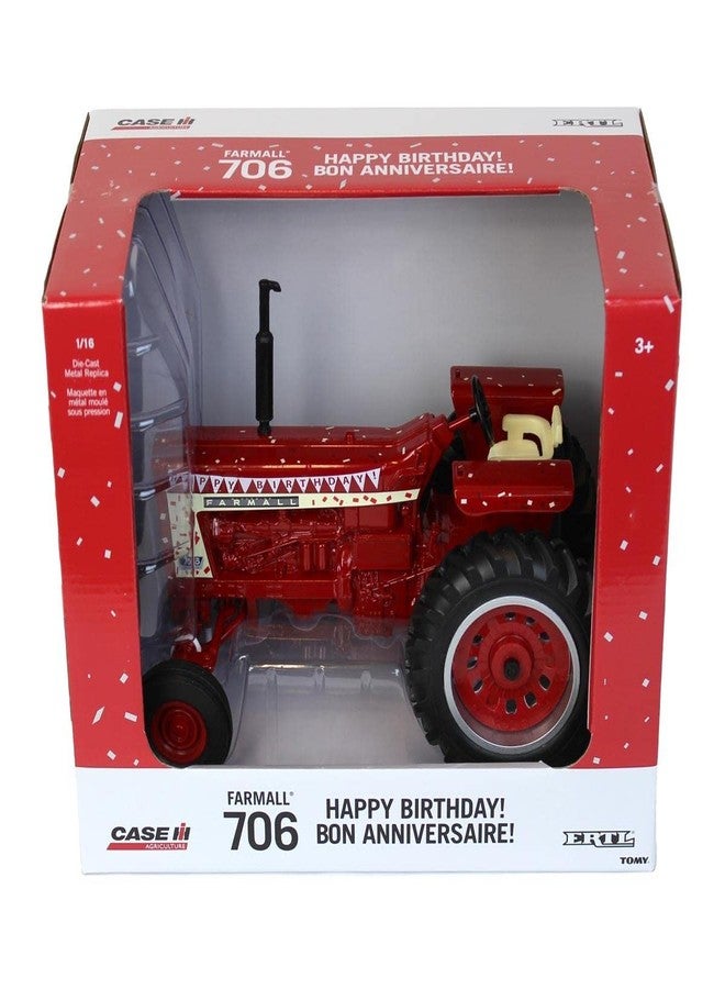ERTL 1/16 Farmall 706 "Happy Birthday Tractor - Image 5