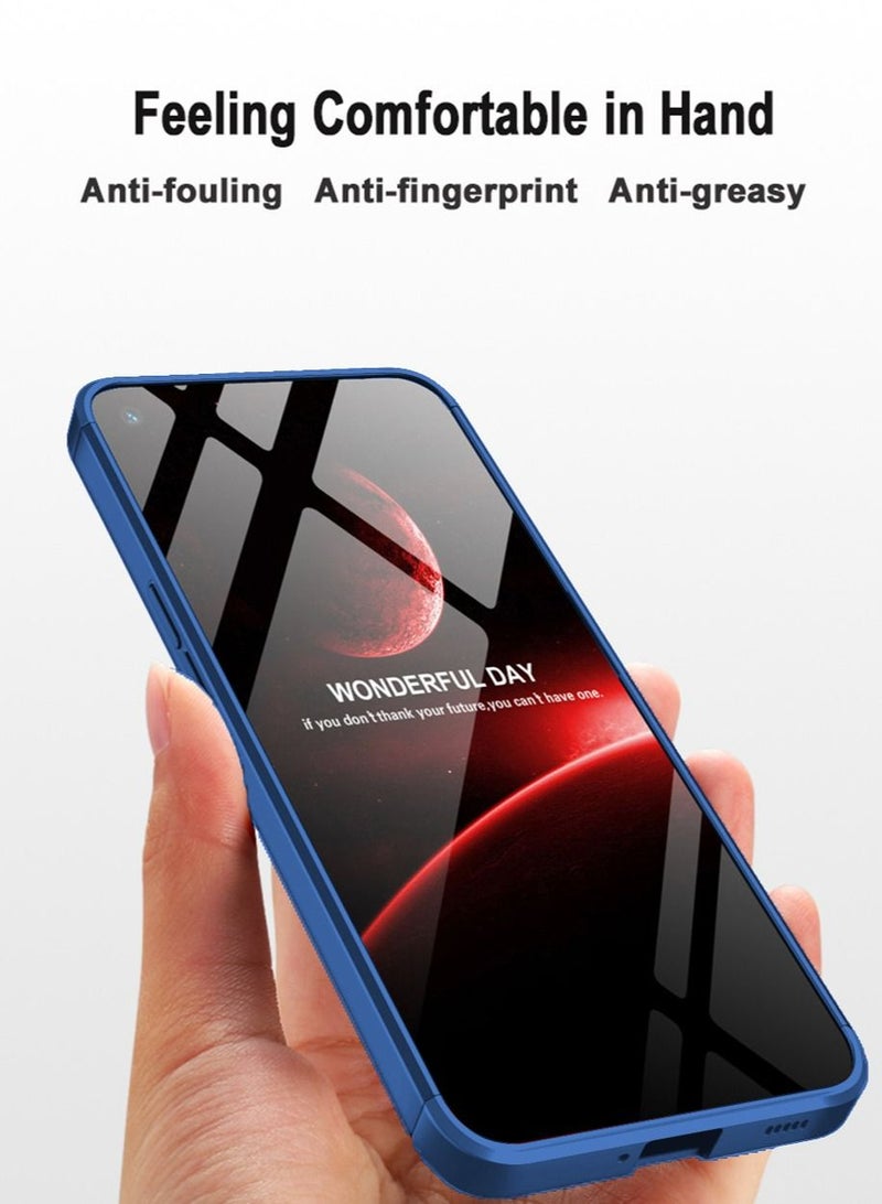 Nothing Phone 1 Case Cover Ultra-Slim PC Anti-Scratch Shockproof Protective Scratch Resistance Back Cover Accessories Protection Compatible with Nothing Phone 1 [3 in 1] - Black - Image 4