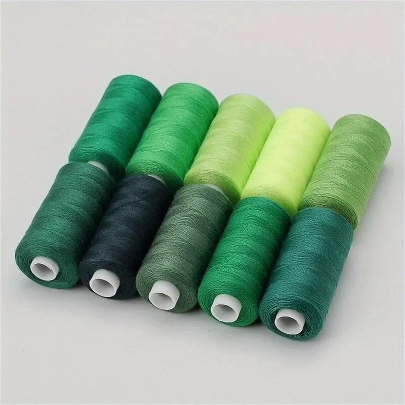 Sewing Thread Kits Assorted Colors Sewing Thread for Domestic DIY and Embroidery(05,1set) - Image 2