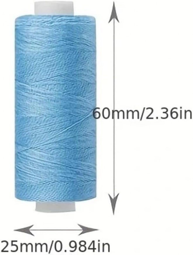 Sewing Thread Kits Assorted Colors Sewing Thread for Domestic DIY and Embroidery(05,1set) - Image 3