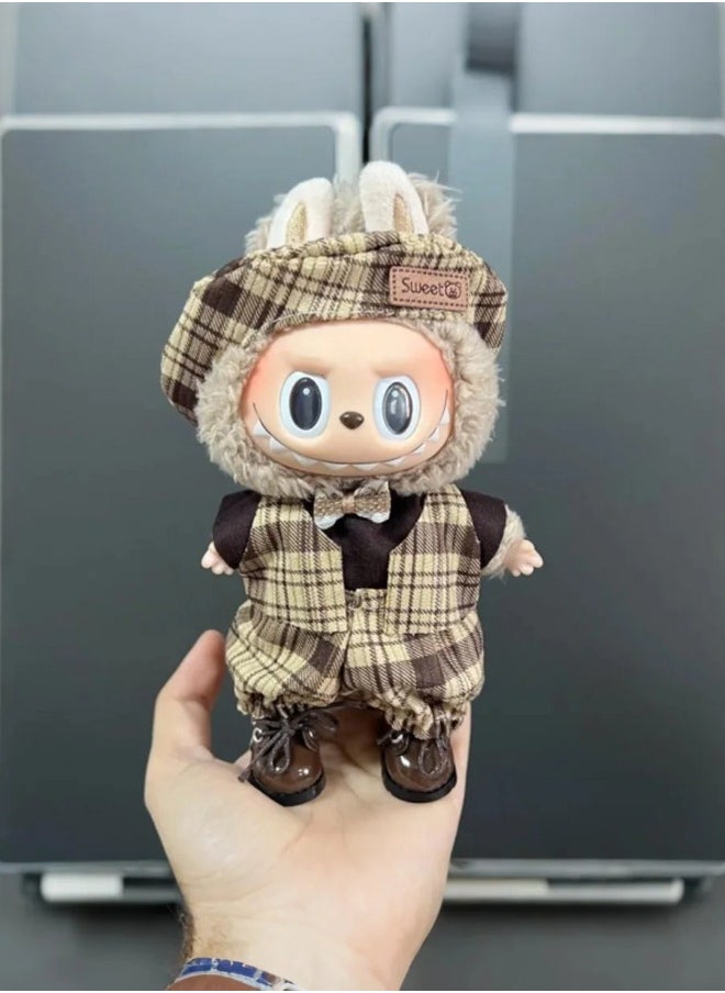LABUBU Labubu Doll Clothes,Labubu Clothes,Handmade Crochet Doll Clothes, for 6.7 Inch Doll,High Quality Labubu Clothes with Accessories,Elegant Clothes for Labubu Dolls  - Image 2
