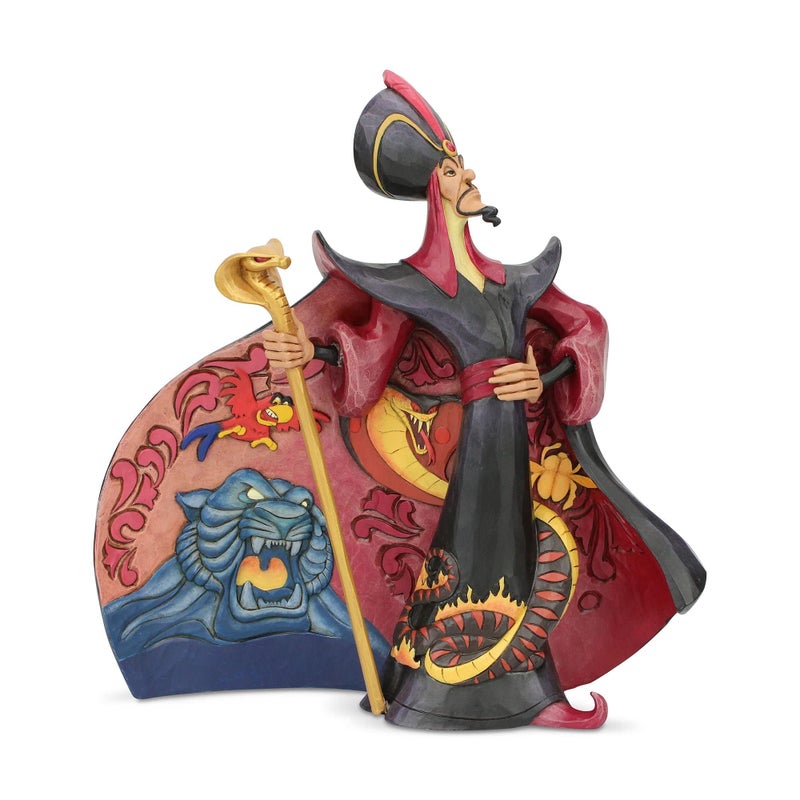 Enesco Disney Traditions by Jim Shore Aladdin Jafar Standing Pose Figurine 9 Inch Multicolor