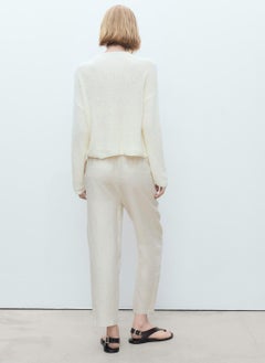 MANGO Essential Relaxed Fit Pants  - Image 2