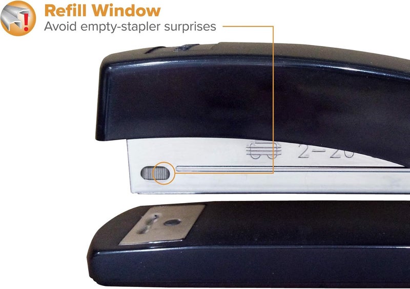 Bostitch Desktop Stapler Kit with Staple Remover and 5,000 Staples - Black - Image 4