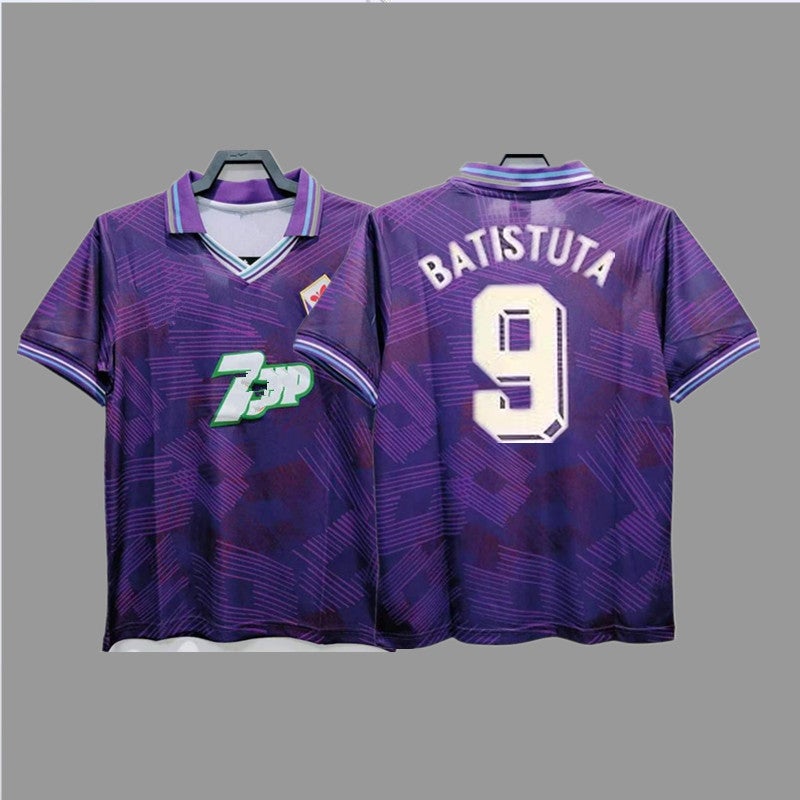 Froza Retro Jersey Football Uniform Classic Nostalgic Batistuta Ruyi Costa Long Short Sleeve Jersey - Image 3