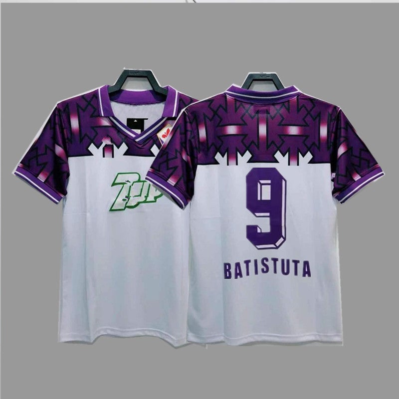 Froza Retro Jersey Football Uniform Classic Nostalgic Batistuta Ruyi Costa Long Short Sleeve Jersey - Image 5