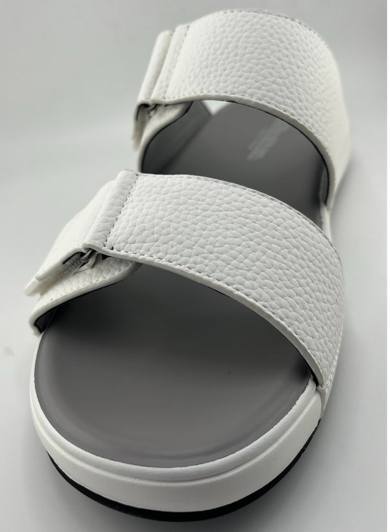 النهام صنادل عربية رجالية مصنوعة يدويًا – تصميم بحزامين لراحة مثالية - Image 2