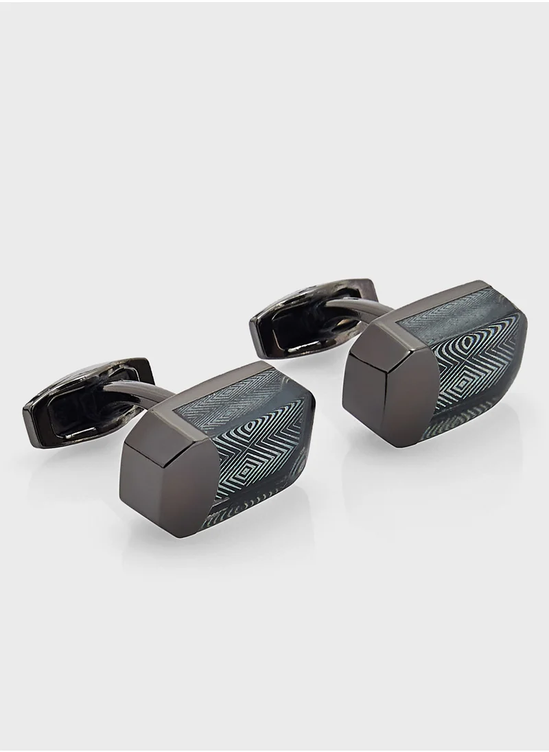 روبرت وود Printed Cufflinks Gift Set