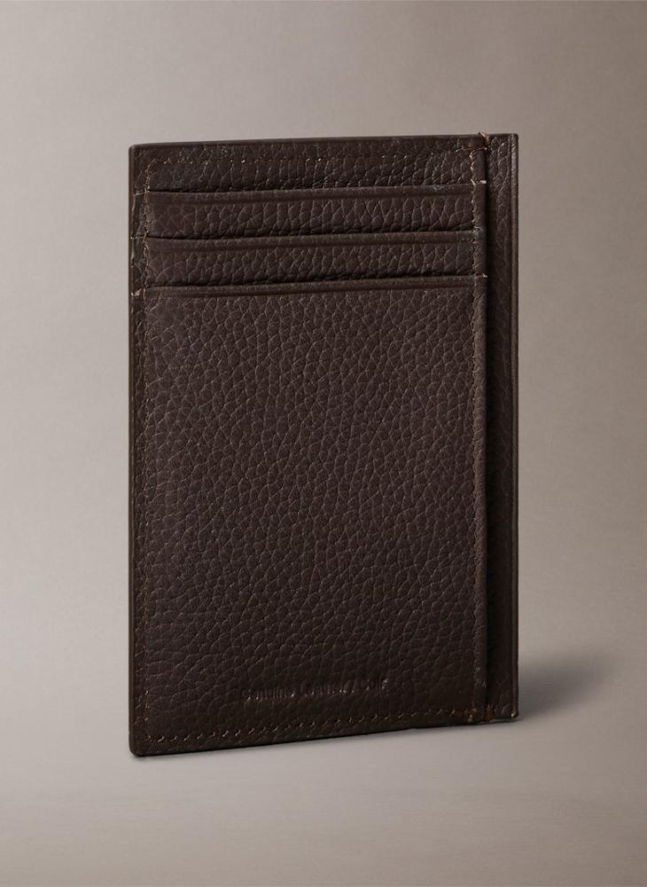 كالفن كلاين حافظة بطاقات بنقش فويل - Image 2