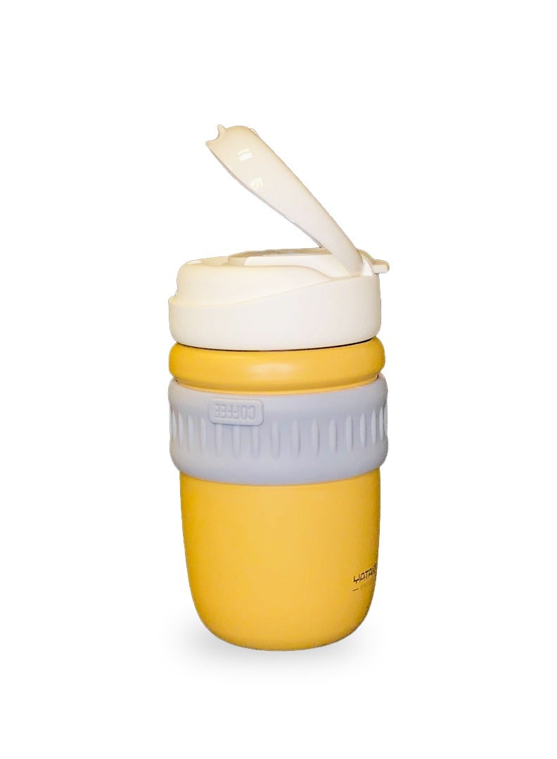 Yatai Coffee Tumbler Stainless Steel Double Wall New Portable Reusable Coffee Thermos Cup car Office CoffeeMug high end gift tumbler with straw. - Image 3