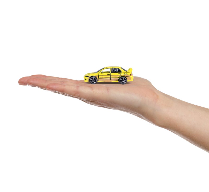 Majorette JDM Legends Anime 5 Pieces Giftpack | 5 Metal Cars, 7.5 cm | Freewheel & Opening Parts | Honda Civic, Nissan Cefiro, Skyline GT-R, Toyota Supra, Lancer Evo | Anime-Style | for Children 3+ - Image 2