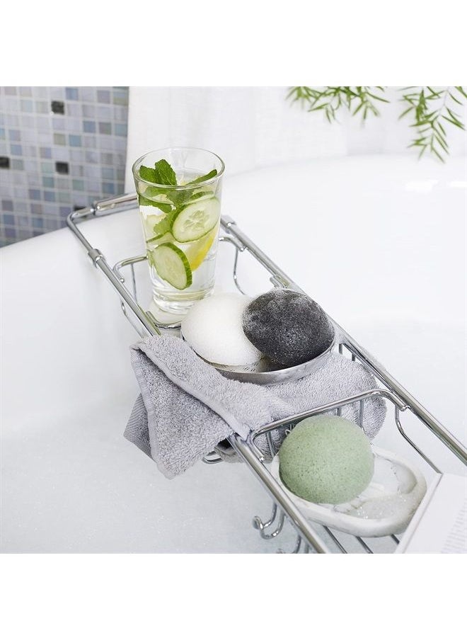 erborian Green Tea Konjac Facial Sponge - Natural Great for Sensitive, Oily and Acne Prone Skin - Korean Beauty Bath Scrub for Deep Cleansing and Exfoliation - for All Skin Types - Korean Skincare  - Image 3