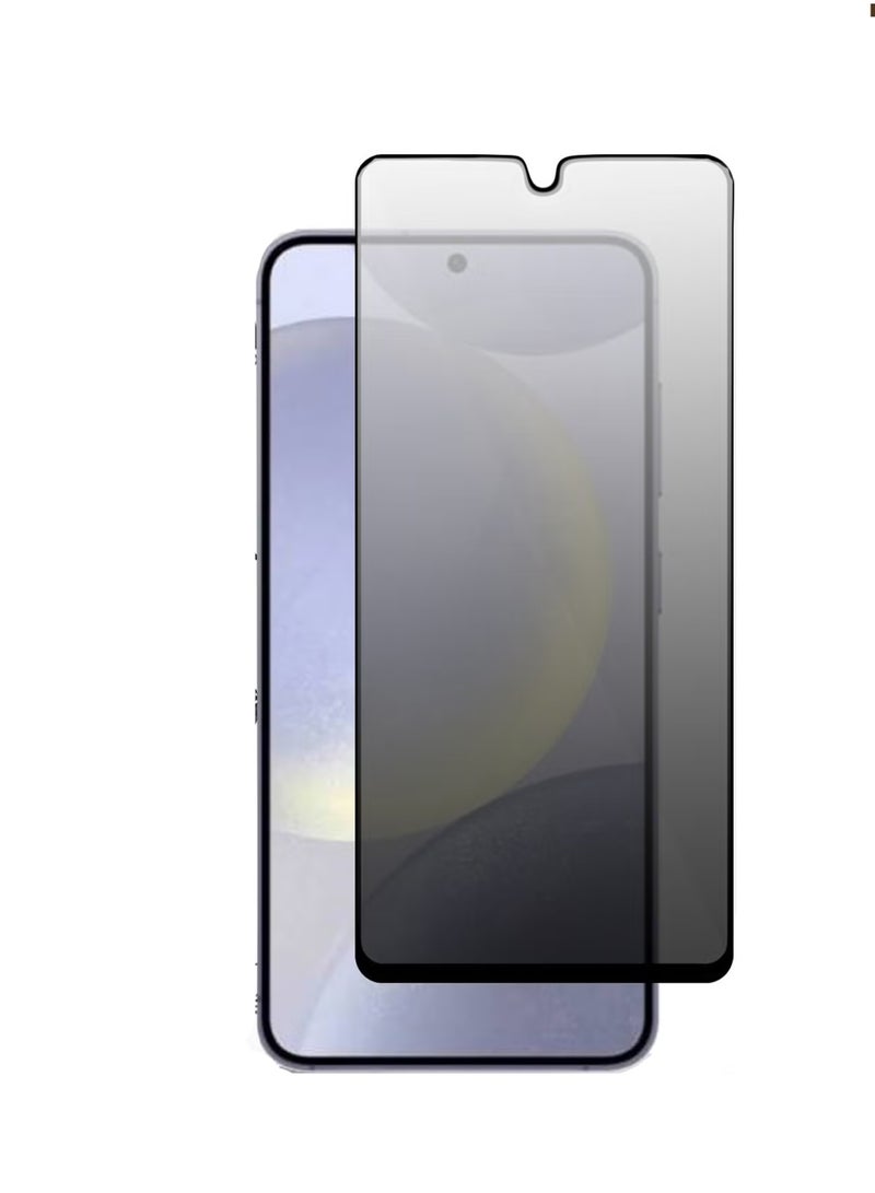 دبليو تيك سامسونج جالاكسي S24+ / S24 Plus 5G 2024 Premium E2E حماية كامل الغراء بغطاء كامل واقي شاشة من الزجاج المقسى (MSGECP) - شفاف / أسود