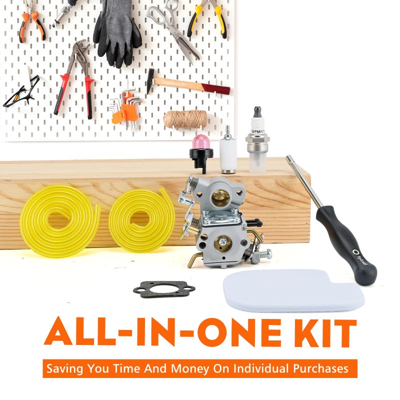 Hipa 545070601 Carburetor for Poulan Pro P3314 PP3816 PP4218 PP3416 PPB3416 PP3516 PP4018 SM4218AV Gas Chainsaw Replace C1M-W26C - Image 3