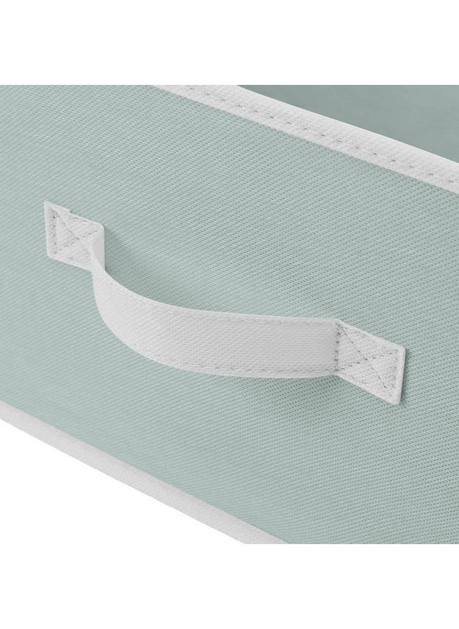 Kuber Industries Kuber Industries Foldable Boxes For Storage (Pack of 3) - Multipurpose Storage Organizer For Clothes | Wardrobe | Closet | Toys | Books | Home - Undergarment Organizer Basket With Handle (Light Grey)  - Image 4