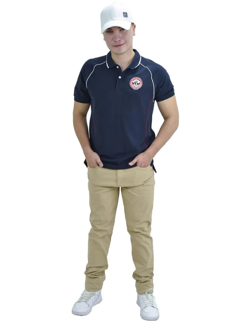 جيوردانو Men's High Waist Khaki Pants
