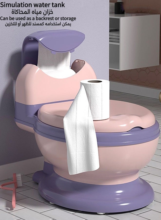 Vixplorn Portable baby potty, toilet training toilet, realistic soft potty for toddlers, babies and kids, infant travel toilet, detachable potty, easy to clean and use, suitable for home and travel. - Image 4