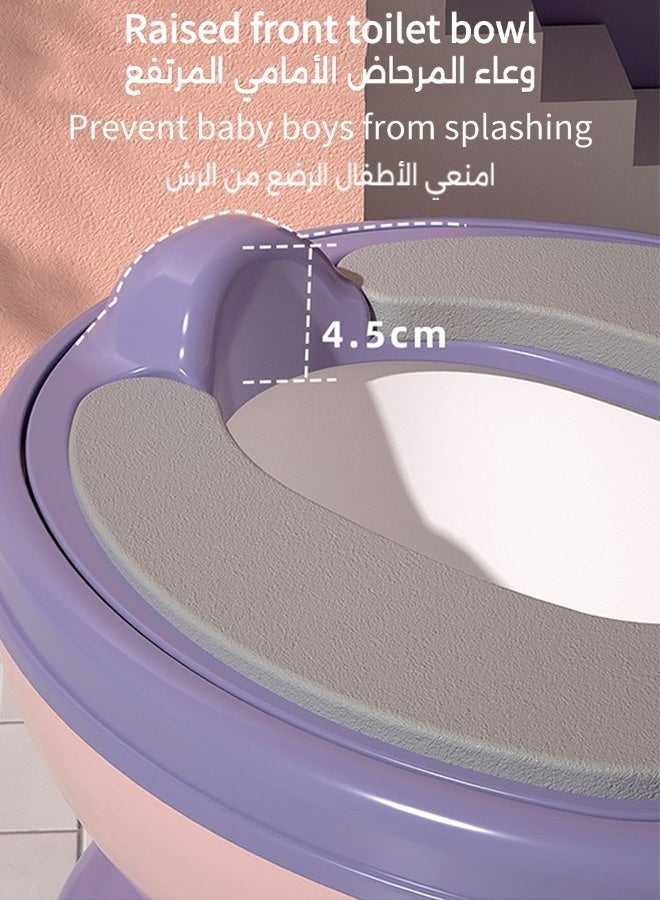 Vixplorn Portable baby potty, toilet training toilet, realistic soft potty for toddlers, babies and kids, infant travel toilet, detachable potty, easy to clean and use, suitable for home and travel. - Image 5