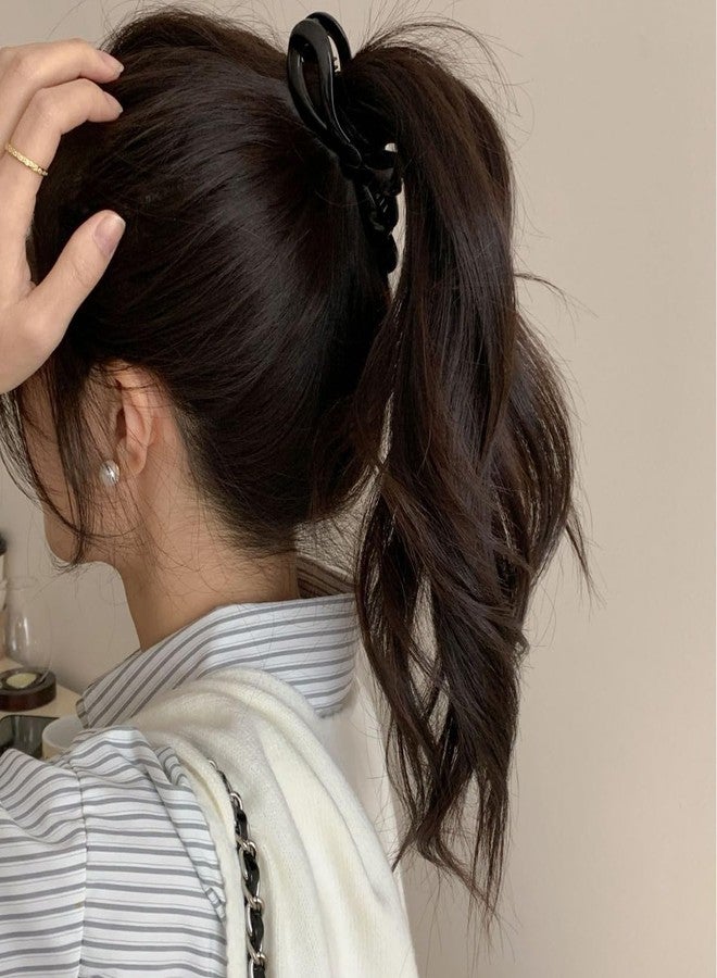 Ncozwo مشابك شعر على شكل موزة للشعر الكثيف، تثبيت قوي، مشابك شعر متوسطة الحجم على شكل موزة، إكسسوارات شعر على شكل فيونكة للنساء والفتيات - Image 5
