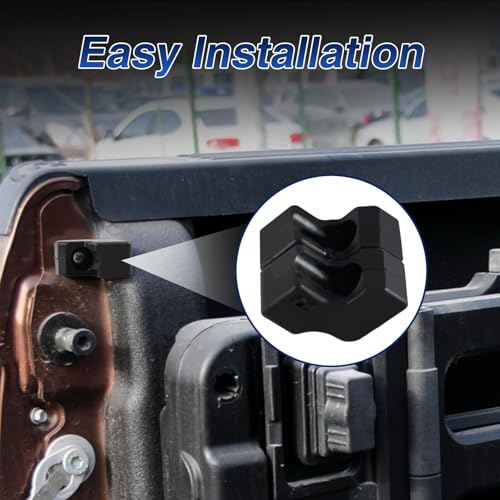 EVRBUL Upgraded Tailgate Upper Rubber Bushing Bumper LH & RH Tailgate Top Rubber Bumper Cushion Bushings Compatible with Ford F-250 F-350 F-450 F-550 Replace#: HC3Z-99439A00-A HC3Z-99439A00-B - Image 5
