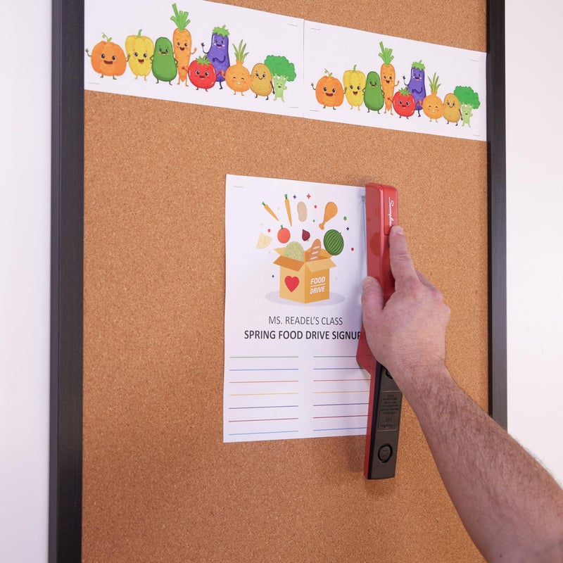 Swingline Stapler, 30 Sheet Capacity, 747 Classic Stapler, Jam Free, Metal, Lipstick Red (74718) - Image 3