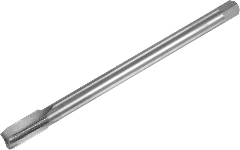 uxcell Metric Thread Tap M10 x 1 H2 130mm Extra Long Straight Flute Screw Thread Milling Machine Taps Threading Tapping Repair Tool - Image 1
