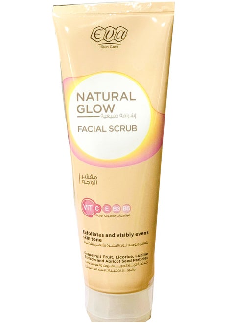 Eva Skin Care Natural Glow Facial Scrub 100 Ml