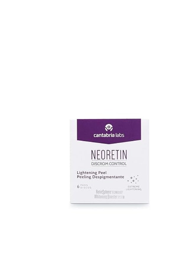 Neoretin Discrom Control Lightening Peel Pads 6pcs - Image 2