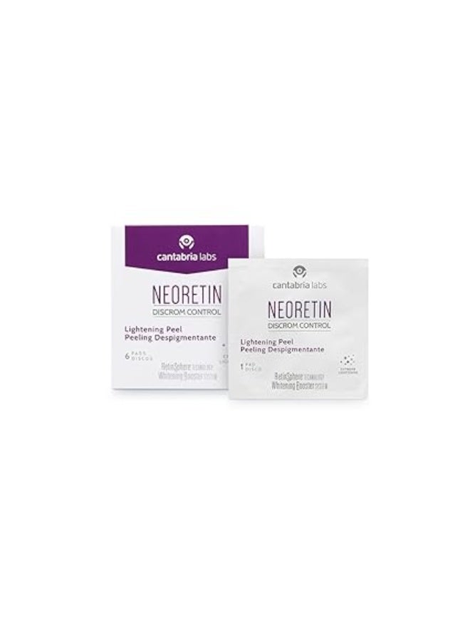 Neoretin Discrom Control Lightening Peel Pads 6pcs - Image 3