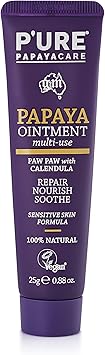 Pure Papayacare Natural Eczema Cream Dry Skin Repair Ointment PURE PAPAYA CARE 25g OINTMENT Vegan Moisturiser with Shea Butter Calendula Jojoba Oil FragranceFree Hypoallergenic Therapy for Sensitive Skin - Image 2