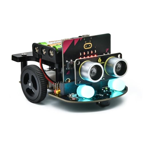 KEYESTUDIO Micro:bit V2 Robot Starter Kit (without Microbit) for Makecode and Python - Image 1