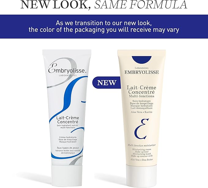 Embryolisse كريم ليت كرم المركز 3 في 1 مرطب متعدد الوظائف، مرطب ومزيل مكياج، يرطب ويغذي ويصلح البشرة، لمسة ساتينية 30 مل - Image 2