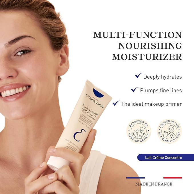 Embryolisse كريم ليت كرم المركز 3 في 1 مرطب متعدد الوظائف، مرطب ومزيل مكياج، يرطب ويغذي ويصلح البشرة، لمسة ساتينية 30 مل - Image 3