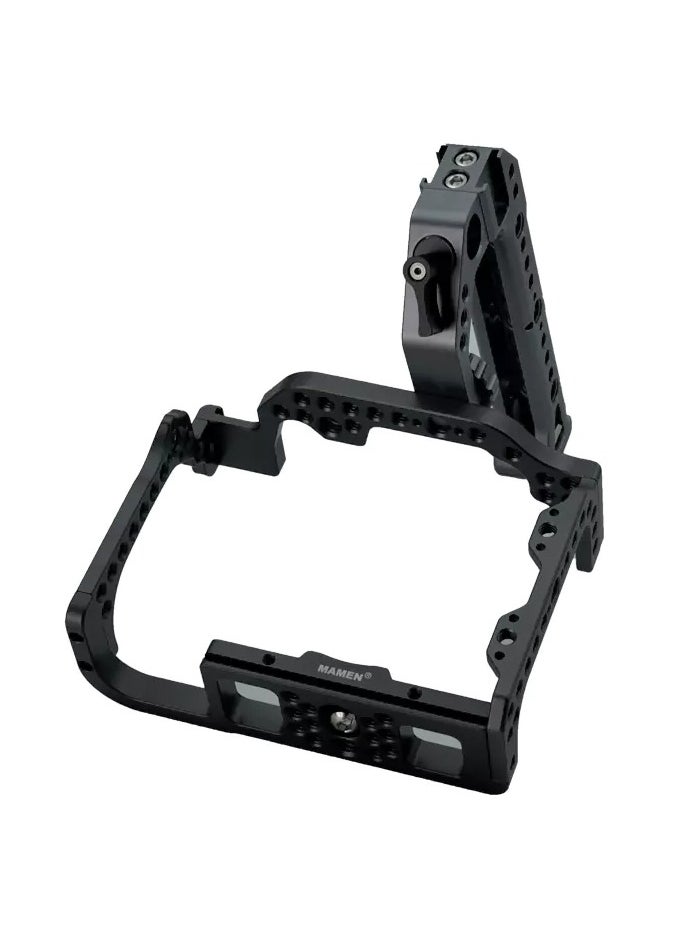 مامن Mamen CC-Kit Cage with Arri Style Handle Kit For Nikon Z30-Z6-Z7-Z6II-Z7II  - Image 2