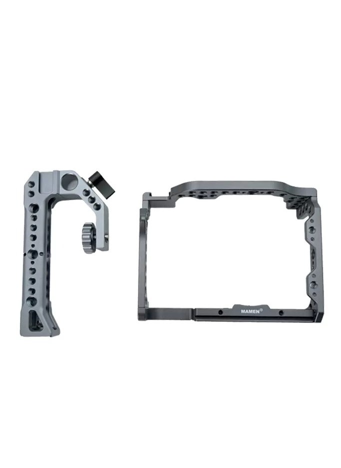 مامن Mamen CC-Kit Cage with Arri Style Handle Kit For Nikon Z30-Z6-Z7-Z6II-Z7II  - Image 4