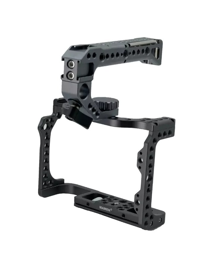 مامن Mamen CC-Kit Cage with Arri Style Handle Kit For Nikon Z30-Z6-Z7-Z6II-Z7II  - Image 1