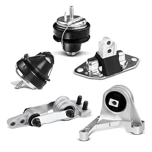 A-Premium 5PCS Engine Motor Mount and Torque Strut Mount Set Compatible with Volvo XC90 2003-2006, S60 2001-2004, XC70 2003-2005, V70 2001-2003, Replace# 30748811, 30680770 - Image 1