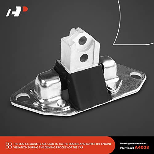 A-Premium 5PCS Engine Motor Mount and Torque Strut Mount Set Compatible with Volvo XC90 2003-2006, S60 2001-2004, XC70 2003-2005, V70 2001-2003, Replace# 30748811, 30680770 - Image 4