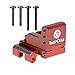 RampCrab Rear Axle Truss Upper Links Mount for SCX24 AX24 RC car MultiPosition Adjustment Aluminum Upgrades Part for Axial SCX24 C10 Gladiator Bronco 124 Crawler Car Upgrade Accessories Red - Image 3