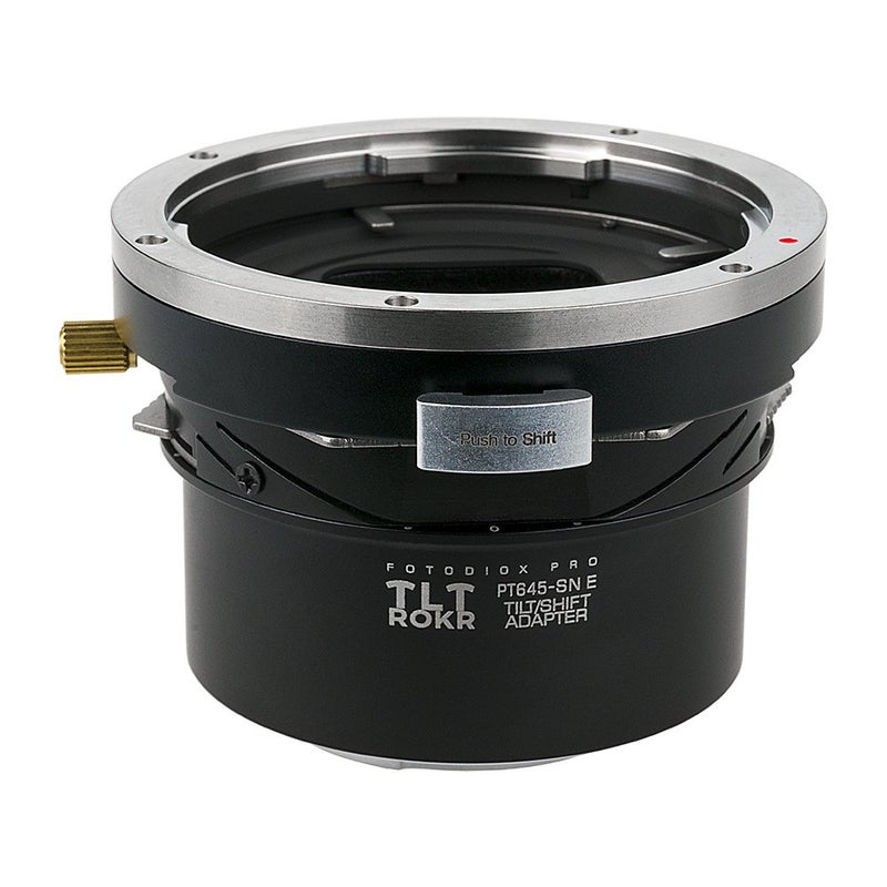 Fotodiox Pro TLT ROKR TiltShift Lens Mount Adapter Compatible with Pentax 645 Lenses to Sony EMount Cameras