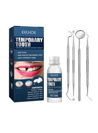 30ml Moldable Teeth Glue 4 Dental Tools Temporary Tooth Filling Set Difficult to Deform Smile Confidently - pzsku/ZF44BD3550C53C6A5100AZ/45/_/1740386751/3d9e95df-c736-4774-96c4-4e9d310df1fb
