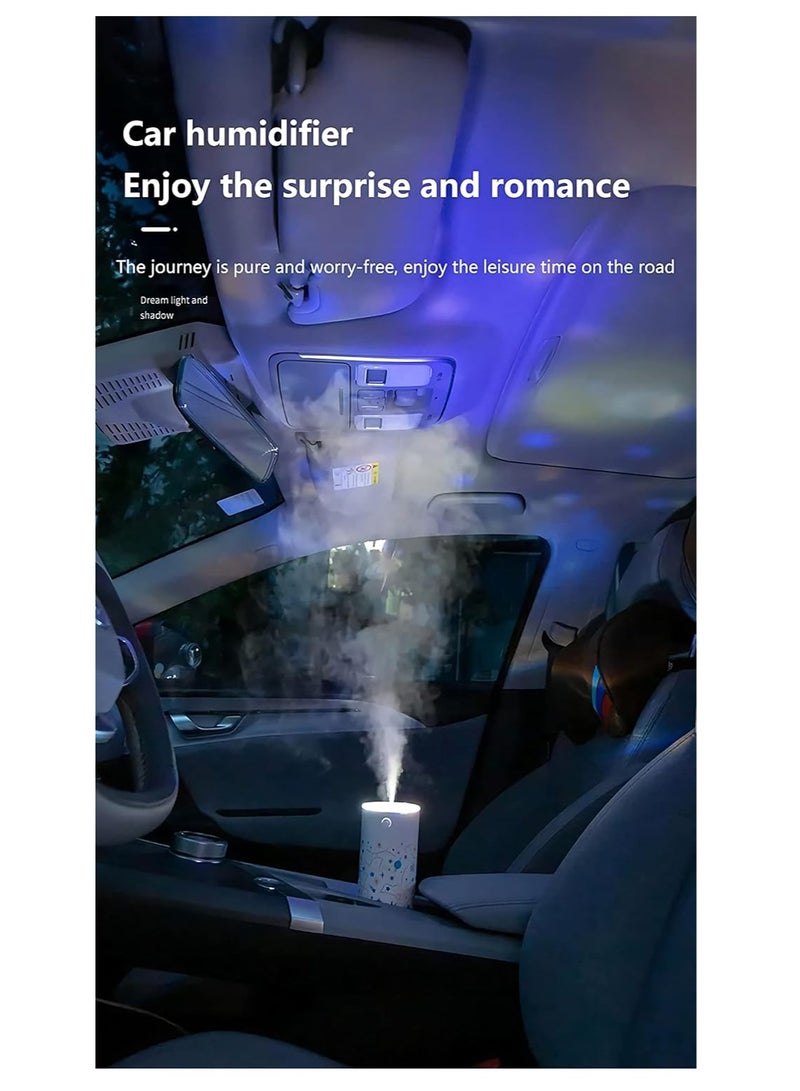 Cool Baby COOLBABY 250ml Air Humidifier USB Auto Power Off Timing Diffuser Portable Living Room Bedroom Sprayer Electric Supplies (White) - Image 4