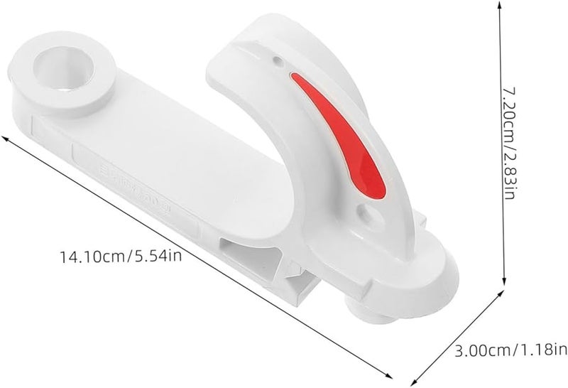 Multicolor 6 Pcs Insulated J Hooks For Hanging Cables Wall Mounting Plastic Clips - Image 3