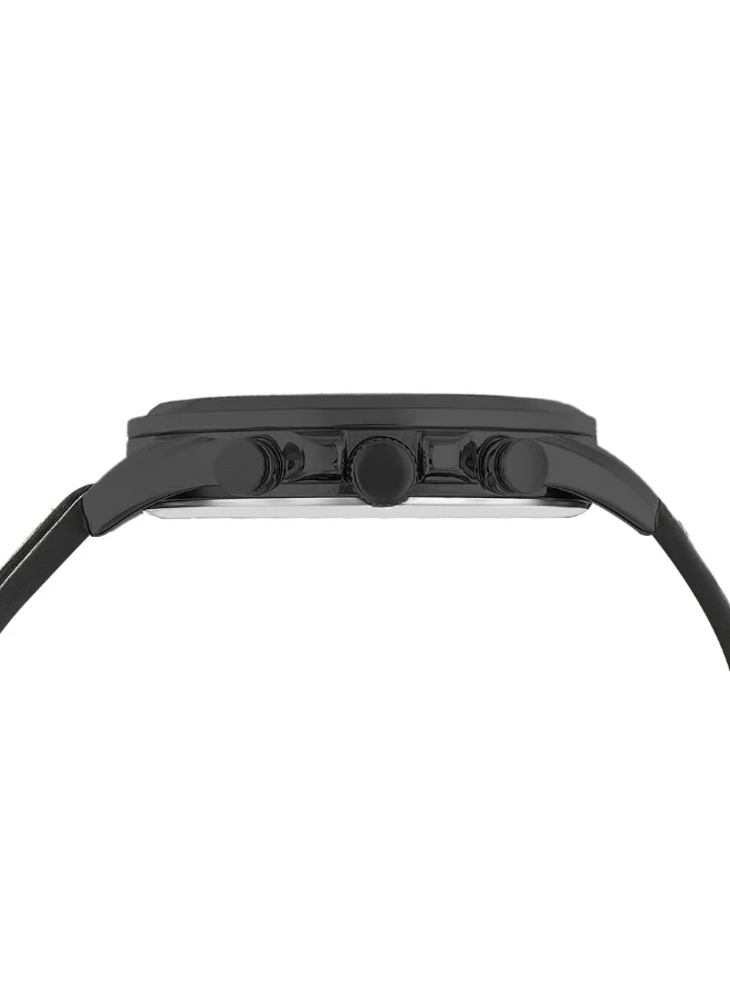 لي كوبر LEE COOPER Men's Multi Function Black Dial Watch - LC07493.651
